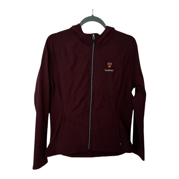 Harvard Cutter & Buck Adapt Eco Knit Hybrid Recycled Womens Full Zip Jacket - Picture 4 of 7